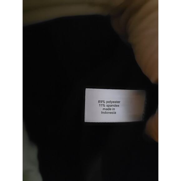 Lane Bryant Black Belted Short Sleeve Casual Tunic Top Womans Plus Size 24 - Picture 5 of 5